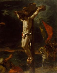 468px-Eugène_Delacroix_-_Christ_on_the_Cross_-_Walters_3762_(2) (1)